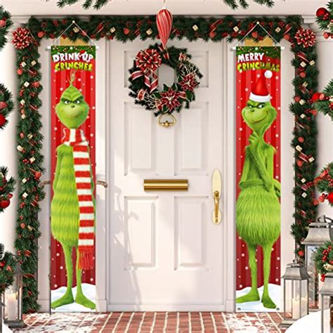 Top Grinch Door Decorations To Spruce Up Your Home This Holiday Season