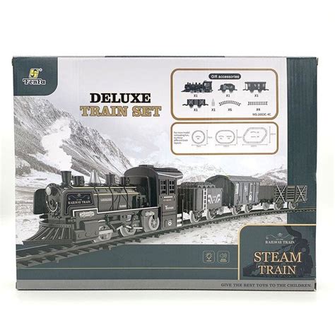 Classical Freight Steam Rail Train Set Battery Operated RTR Simulation ...