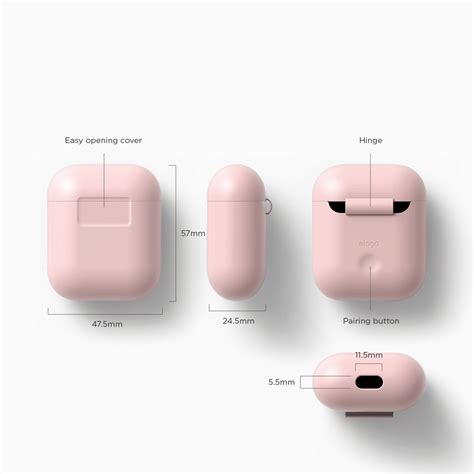 Elago Airpods Silicone Case Lovely Pink Digital Life