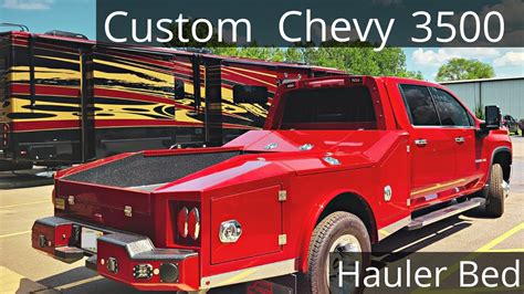 Custom Chevy 3500 Hauler Bed Youtube