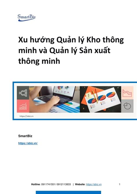 PPT SmartBiz Xu Huong Quan Ly Kho San Xuat Thong Minh B1 PowerPoint