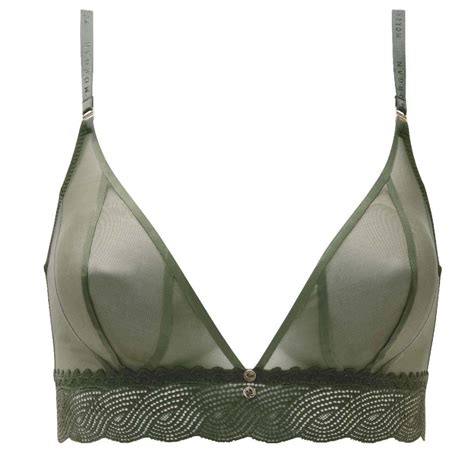 Soutien Gorge Souple Kaki Lorie Vert Morgan Lingerie Lemon Curve