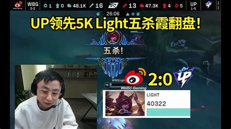 水晶哥看Light五杀霞翻盘拿下UP谁说Light不会玩霞说话 lmsd YouTube