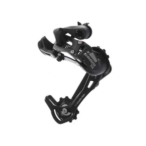 SRAM X5 REAR DERAILLEUR - (8-9SPD) - LONG CAGE - BLACK: BLACK 8/9SPD ...