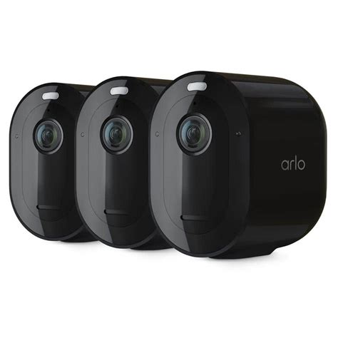 Arlo Pro Black Spotlight Camera Wireless Security K Video And Hdr