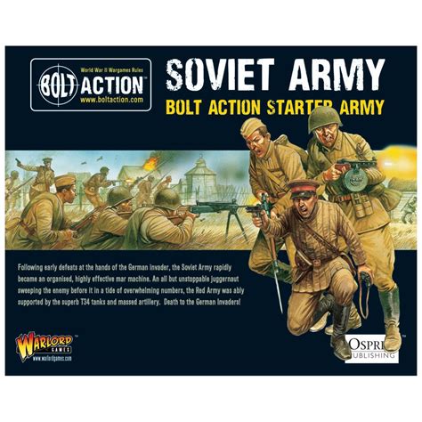 Acheter Bolt Action Soviet Army Starter Set Jeu De Figurines