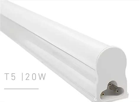 Lâmpada Led Tubular T5 120cm 20w C calha Completa