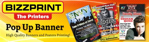 Pop Up Banner Printing | Bizzprint - The Printers