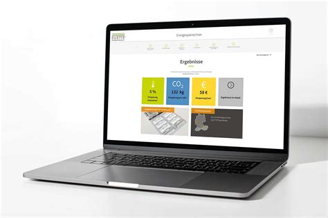 Individuelle Web Programmierung Händler Portal Energiesparrechner