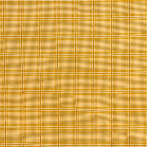 Rk Classics Willow Silk Dupioni Plaid Munsell Yellow Fabric Onlinefabricstore