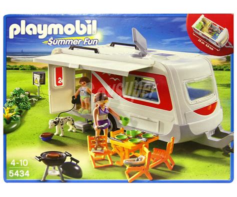 Playmobil Vacaciones Caravana Camping 5434