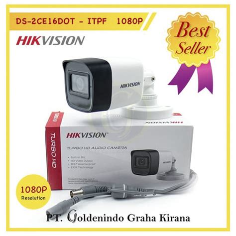 Jual Camera Cctv Outdoor Hikvision Ds Ce Dot Itpf Mp P Lensa