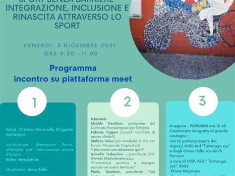 Giornata Mondiale Della Disabilit Sport Senza Barriere Integrazione