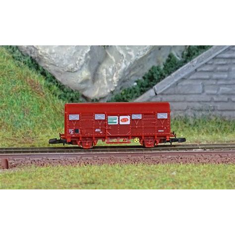 Wagon Couvert G4 SNCF Brun Volets Aluminium SERNAM Azar W02 SNA