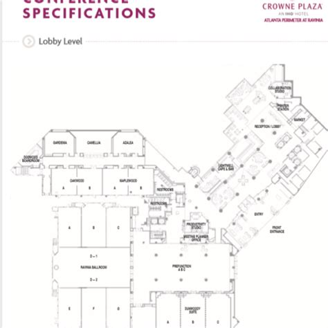 Crowne Plaza® Atlanta Perimeter at Ravinia | Hotel Meeting Space