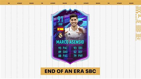 FIFA 23 SBC Asensio EOAE End Of An Era Cheapest Solutions And Review