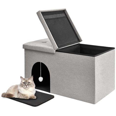 Snapklik Ciokea Cat Litter Box Enclosure Large