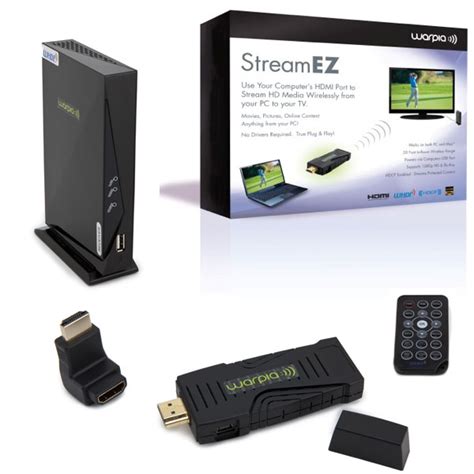 Warpia StreamEZ Wireless HDMI Streaming Kit - GeekAlerts