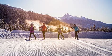 Whistler Olympic Park In Winter Tourism Whistler