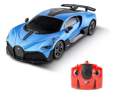 Carro De Control Remoto Bugatti Divo Escala 1 24 Azul Envío gratis