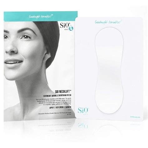 Sio Necklift Neckline Anti Wrinkle Patch Overnight Smoothing