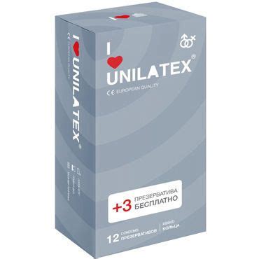 Unilatex Ribbed. Презервативы c кольцами купить на OZON по низкой цене ...