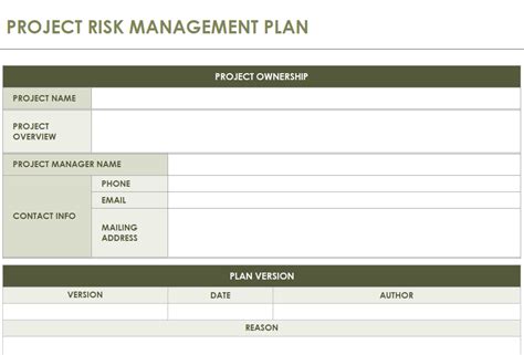 15+ Official Risk Management Plan Templates [Word & Excel] - Templates Show