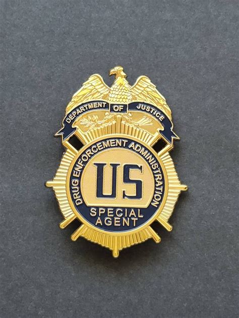 DEA Special Agent Badge Replica Badge Police Badge for - Etsy