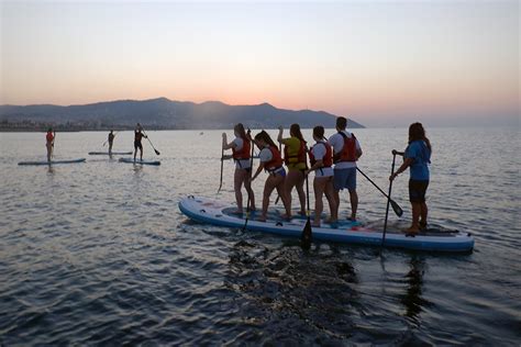 Salida En Paddle Surf Sitges Sunrise Nootka Kayak Sup