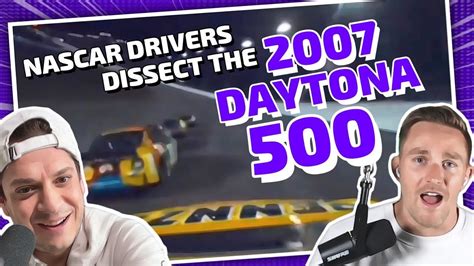 NASCAR Drivers React To EPIC Daytona 500 Finish YouTube