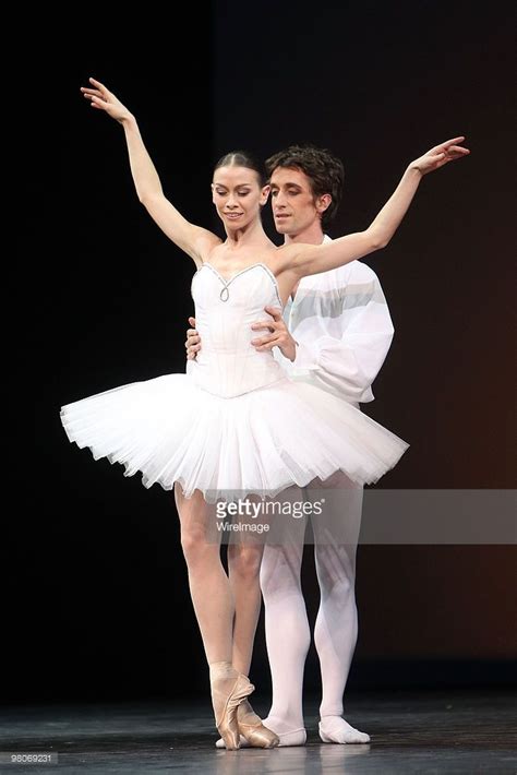 Italian Ballet Dancer Eleonora Abbagnato And French Dancer Vincent