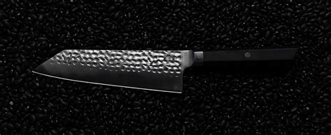 Kotai Couteau De Chef Santoku Bunka Avec Saya Et Bo Te En Bambou