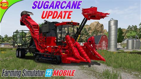 Fs23 Mobile Sugarcane Update Complete Information Youtube