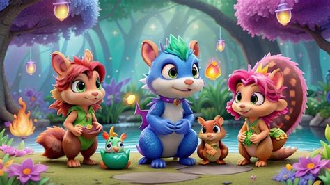 Magical Adventure In The Enchanted Forest Sammy The Squirrel S