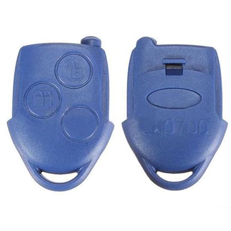 2 x Coque Clé 3 Bouton plip clef Télécommande Pr Ford Transit