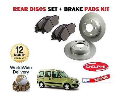 Front And Rear Brake Discs And Pads For Renault Kangoo V Trekka