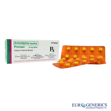 Provasc 10mg Eurogenerics