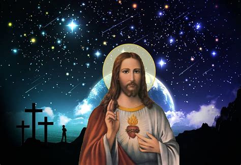 Sacred Heart Of Jesus Christ Jesus Savior Heart God Hd Wallpaper