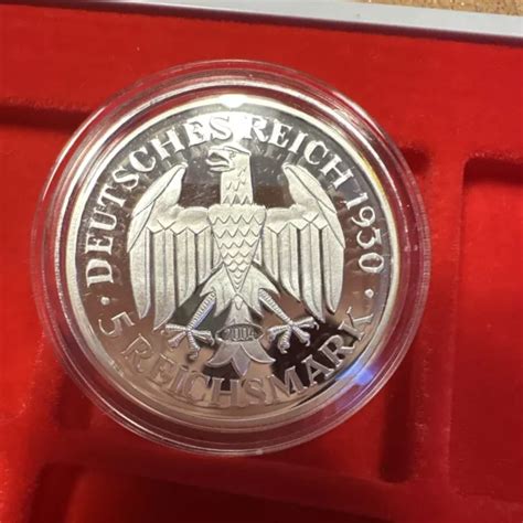 Graf Zeppelin Weltflug Silber Reichsmark Eur Picclick De