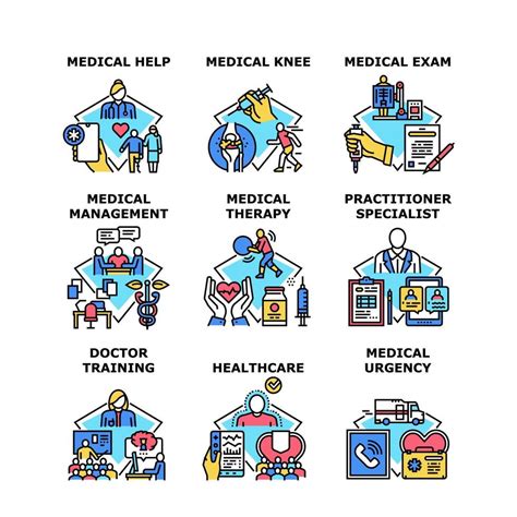 Medical service concept icon vector illustration 9906239 Vector Art at ...