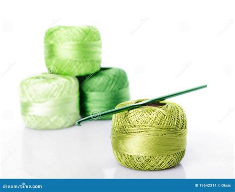 Crochet color threads stock photo. Image of isolated - 19642314