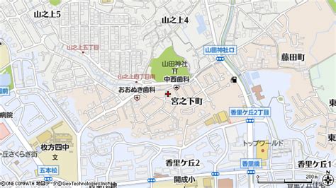 大阪府枚方市宮之下町 郵便番号 〒573 0046：マピオン郵便番号