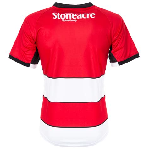 Doncaster Rovers 2023 24 Oxen Home Kit Football Shirt Culture