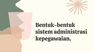 Sistem Administrasi Kepegawaian Ppt