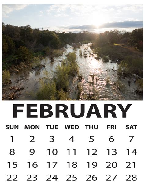 February calendar – Mike Galpin's Website / Blog