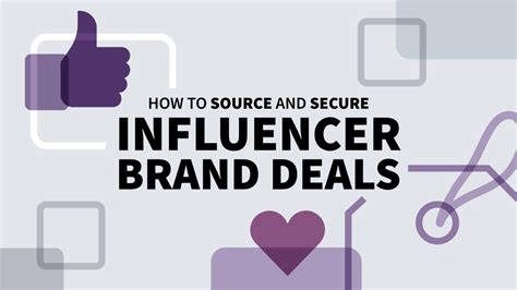 Influencer brand deals - How to Source and Secure Influencer Brand ...