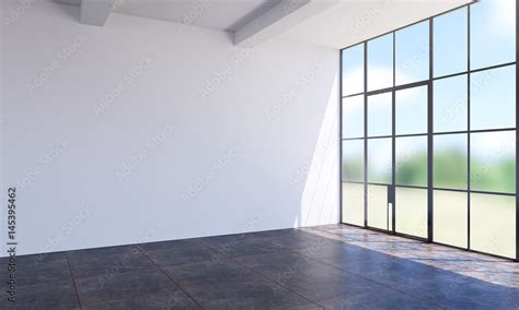interior design  empty room space stock illustration adobe stock
