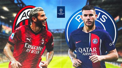 AC Milan PSG Les Compositions Officielles