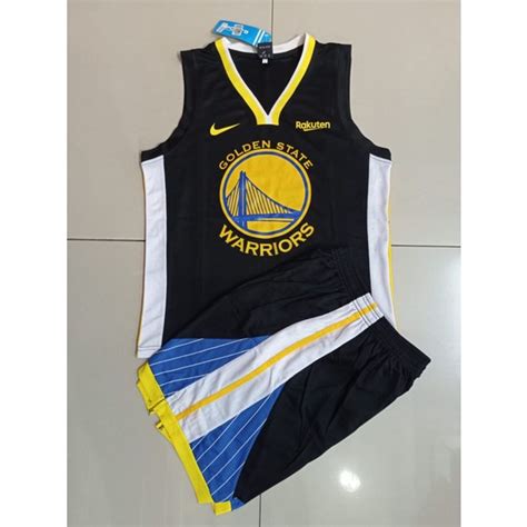 Jual Jersey Baju Basket Nba Golden State Warrior Gsw Import Sablon Nama