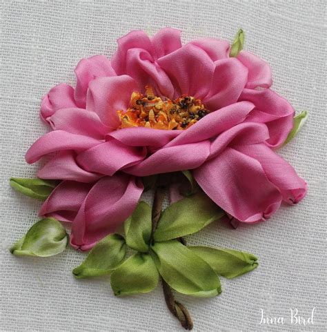 Learn Ribbon Embroidery Roses